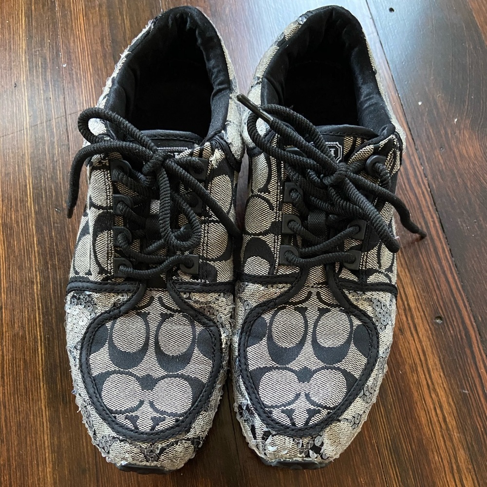 Coach Sequin Karine Sneakers